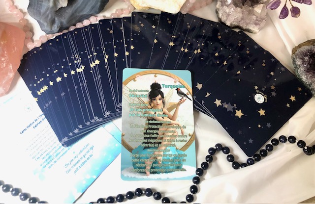 Oracle Fairies-Stones fée turquoise